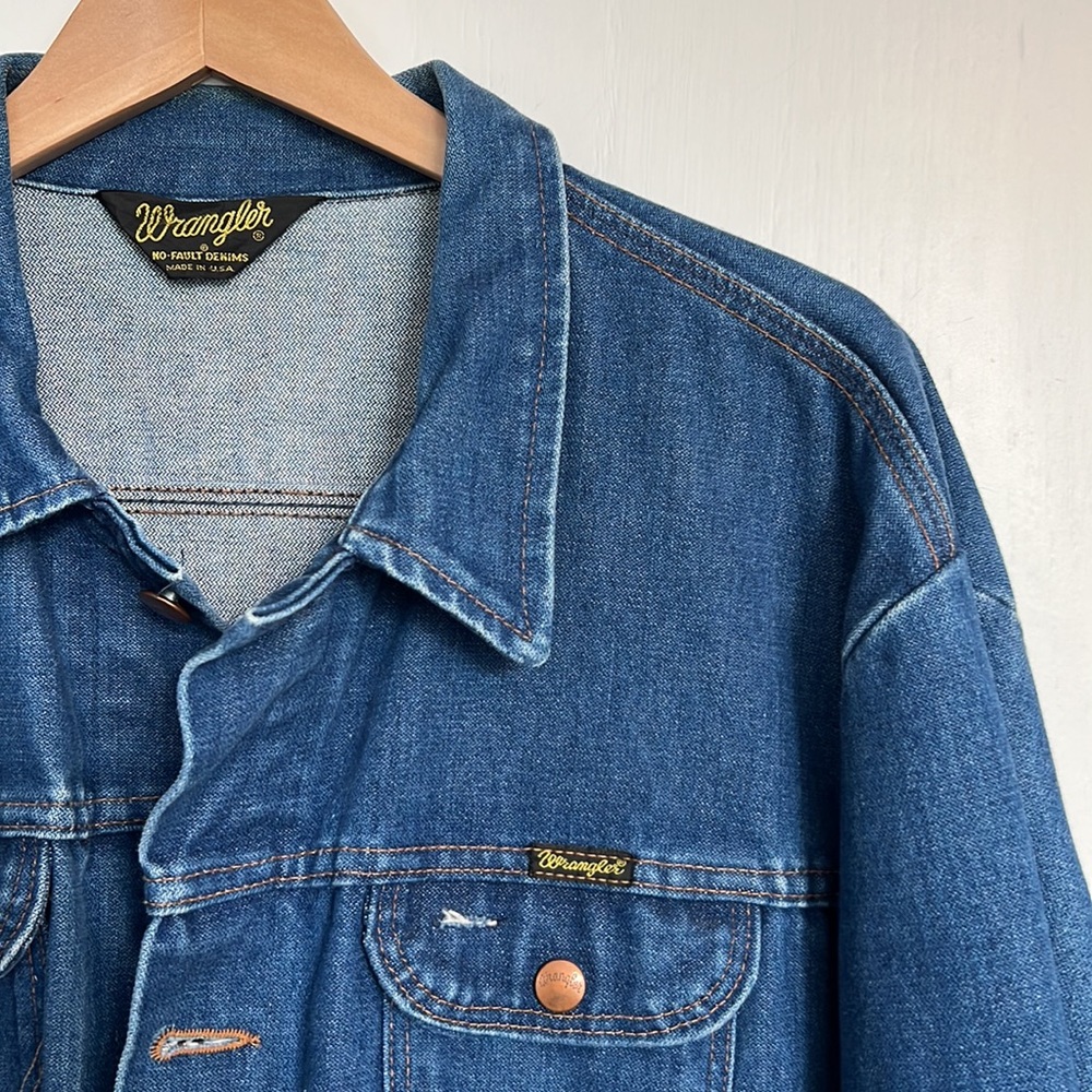 Vintage Wrangler Denim Work Jacket